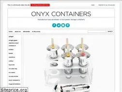 Sites similar to onyxcontainers.com