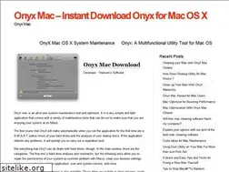 Sites similar to onyxmac.com