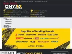 Sites similar to onyxtyres.com.au