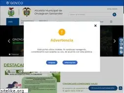 Sites similar to onzaga-santander.gov.co