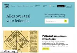 Sites similar to onzetaal.nl