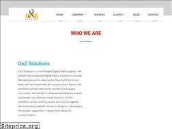 Sites similar to onzsolutions.com