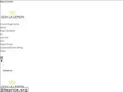 Sites similar to oohlalemonstore.com