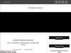 Sites similar to ooopscrack.blogspot.com