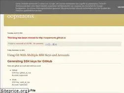 Sites similar to oopsmonk.blogspot.com