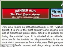 Sites similar to ooty.com