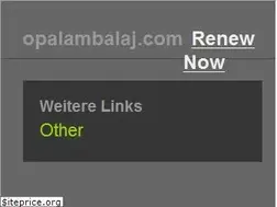 Sites similar to opalambalaj.com