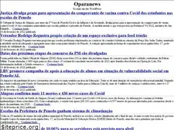 Sites similar to oparanews.com.br