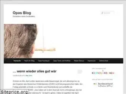 Sites similar to opas-blog.de