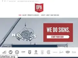 Sites similar to opasigns.com