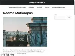 Sites similar to opasroomaan.fi