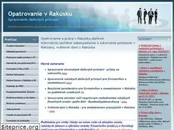 Sites similar to opatrovanie-rakusko.sk