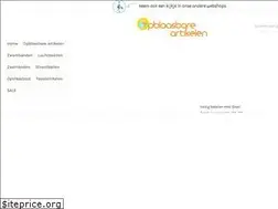 Sites similar to opblaasbareartikelen.nl