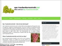 Sites similar to opc-traubenkernextrakt.net