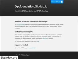 Sites similar to opcfoundation.github.io