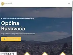 Sites similar to opcina-busovaca.com