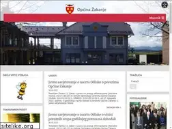 Sites similar to opcina-zakanje.hr