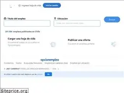 Sites similar to opcionempleo.cl