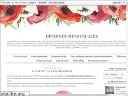 Sites similar to opcionesmenstruales.blogspot.com