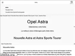 Sites similar to opel-astra.fr