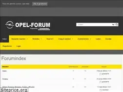Sites similar to opel-forum.nl
