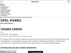 Sites similar to opel-vivaro.de