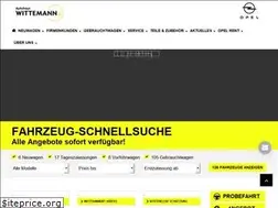 Sites similar to opel-wittemann.de