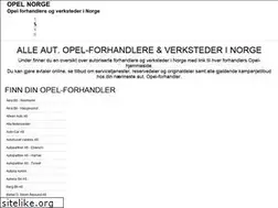 Sites similar to opelforhandler.com