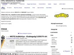 Sites similar to opelforum.hu