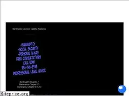 Sites similar to opelikabankruptcylawyer.com
