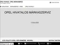 Sites similar to opelpuchele.hu