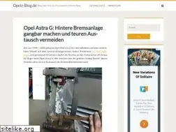 Sites similar to opelz-blog.de