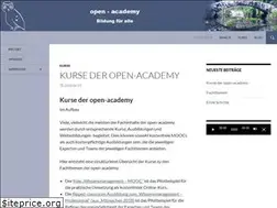 Sites similar to open-academy.com