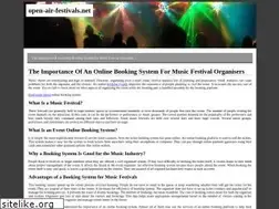 Sites similar to open-air-festivals.net