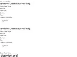Sites similar to open-door.ca