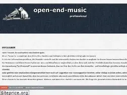 Sites similar to open-end-music.com