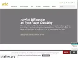Sites similar to open-europe-consulting.de