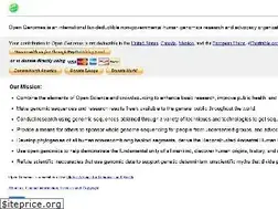 Sites similar to open-genomes.org