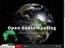 Sites similar to open-geocomputing.org