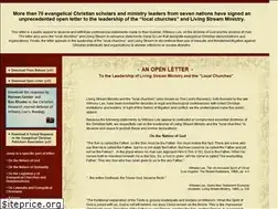 Sites similar to open-letter.org
