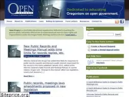 Sites similar to open-oregon.com