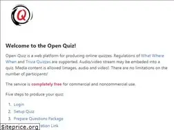 Sites similar to open-quiz.com