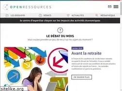 Sites similar to open-ressources.fr