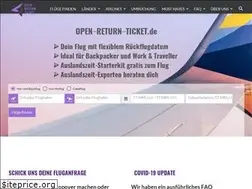 Sites similar to open-return-ticket.de