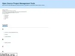 Sites similar to open-source-project-management-tools.blogspot.com
