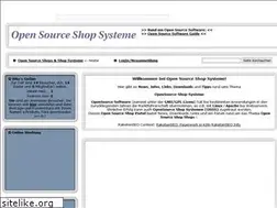 Sites similar to open-source-shop-systeme.de