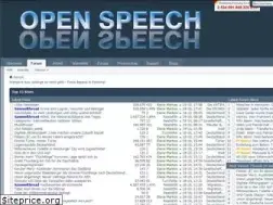 Sites similar to open-speech.com