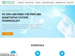 Sites similar to open-systems-pharmacology.org