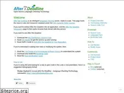 Sites similar to open.afterthedeadline.com