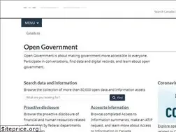 Sites similar to open.canada.ca
